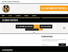 Tablet Screenshot of canyamelarvalencia.com